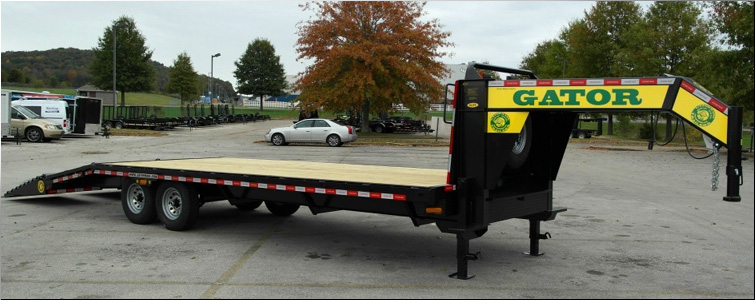 Gooseneck flat bed trailer for sale14k  Monroe County, Kentucky
